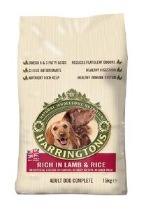 Harringtons UK lamb&rice dog food